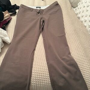 Calvin Klein Women's Taupe Trousers